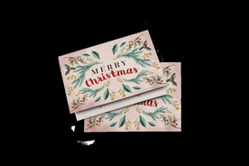 温馨圣诞插画背景装饰海报图片