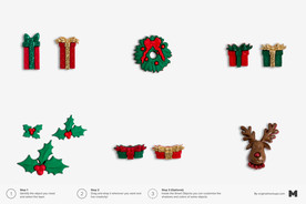 温馨圣诞插画背景装饰海报图片