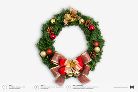 温馨圣诞插画背景装饰海报图片