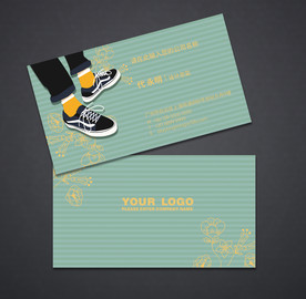 鞋店名片