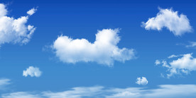 蓝天白云高清大图