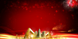 地产活动背景海报素材