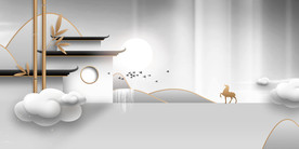 地产活动背景海报素材