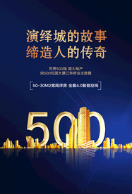 地产活动宣传海报素材