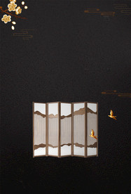 地产活动背景海报素材