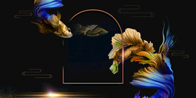 地产复古活动宣传海报背景素材