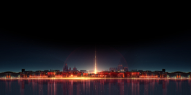 地产活动城市宣传背景海报素材