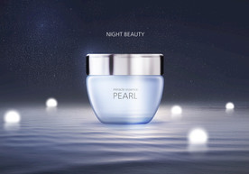 高端简约化妆品合成图片