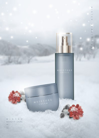 高端简约化妆品合成图片