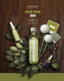 高端简约化妆品合成图片