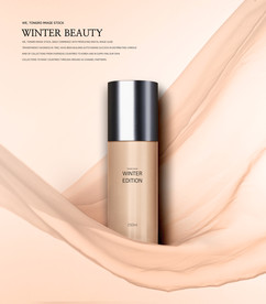 高端简约化妆品合成图片