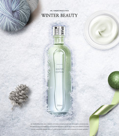 高端简约化妆品合成图片