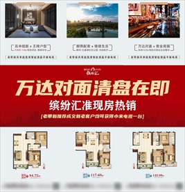 地产三宫格项目配套