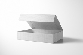 天然牛皮纸套盒样机套