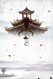 地产复古活动宣传背景海报素材