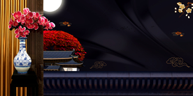 地产复古活动宣传背景海报素材