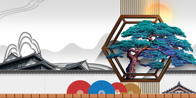 地产复古活动宣传背景海报素材