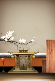 地产复古活动宣传背景海报素材