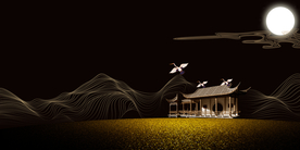 地产复古活动宣传背景海报素材