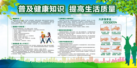 健康知识公益活动宣传海报素材