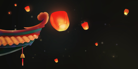 中秋国风古风背景海报素材