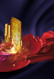 地产活动复古背景海报素材