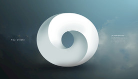 创意立体几何设计图片