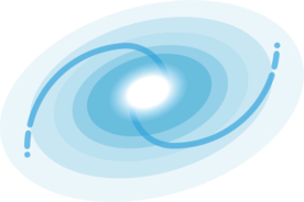 宇宙星空宇航员飞船插画图片