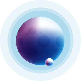 宇宙星空宇航员飞船插画图片