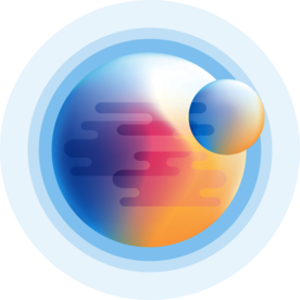 宇宙星空宇航员飞船插画图片