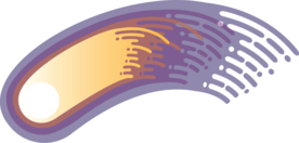 宇宙星空宇航员飞船插画图片