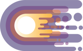 宇宙星空宇航员飞船插画图片