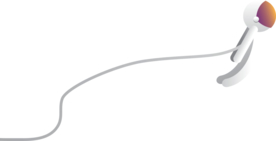 宇宙星空宇航员飞船插画图片