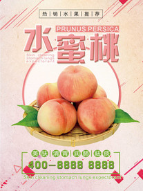 水蜜桃 桃子图片