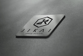 质感3D立体LOGO样机智能贴