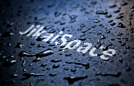 质感水珠LOGO样机智能贴图