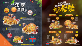 汉堡店电视灯箱