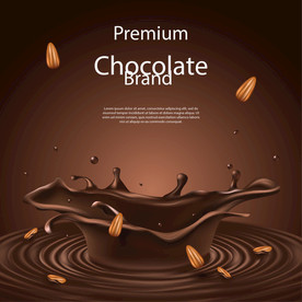 巧克力背景图片