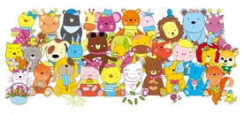 动物合影四 动物美食大合影 上