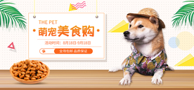狗粮 宠物狗 海报