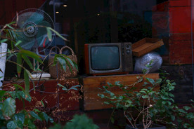 怀旧老电视照片