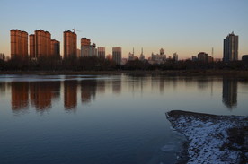 汾河湿地公园美景