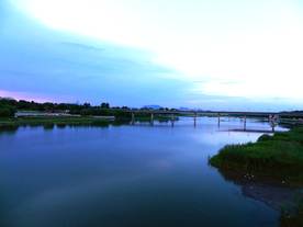 平山县冶河风景