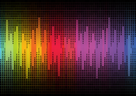 绚丽 时尚背景矢量图