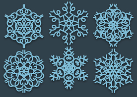 花纹 花框 花边 矢量图