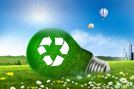 环保自然城市建设公益素材