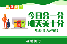 垃圾分类标识标牌公益素材