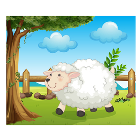 卡通羊