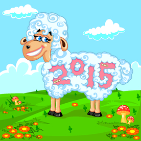 卡通羊