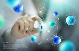 创意医疗合成展板